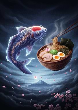 Koi Fish Ramen Bowl