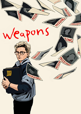 Weapons movie art