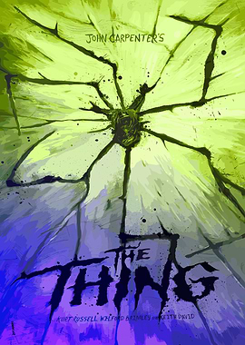 The Thing Movie Poster Art