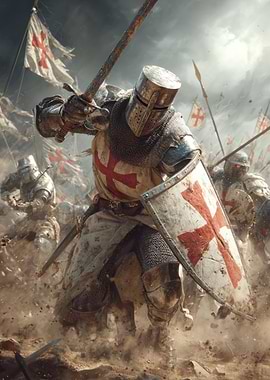 Crusader Knight Charge