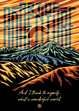 Wonderful World Landscape Art