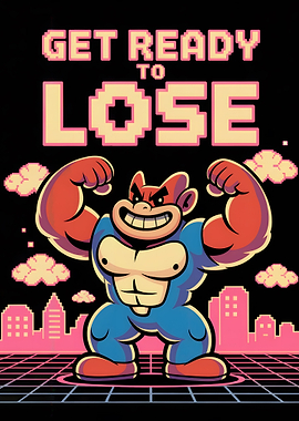 Get Ready to Lose Retro Gorilla