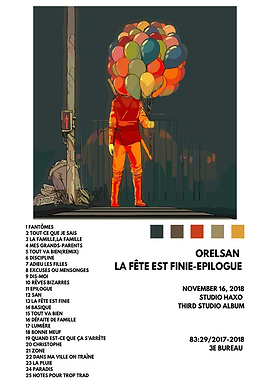 Orelsan La Fête Est Finie Album