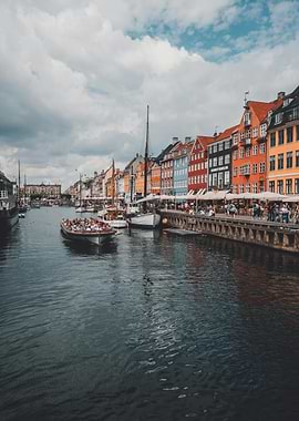 Nyhavn Canal, Copenhagen, Denmark