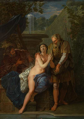 Susanna and the Elders Painting