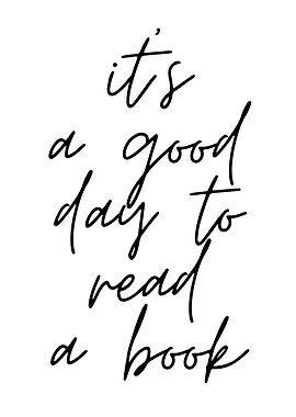 It's a good day to read