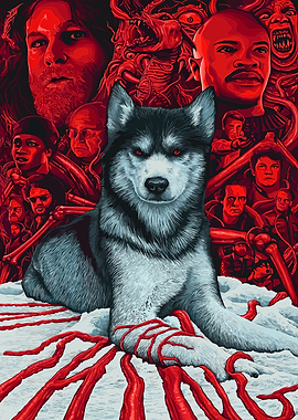 The Thing Movie Poster Art