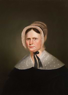 Portrait of a Woman in Bonnet
