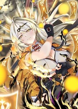 Girl with Magical Powers