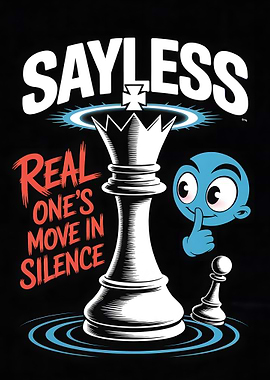 Sayless: Chess and Silence