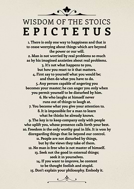 Wisdom of the Stoics - Epictetus Quotes