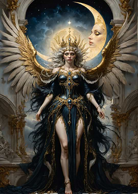 Moon Goddess – Crown of Stars