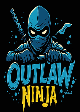 Outlaw Ninja Illustration