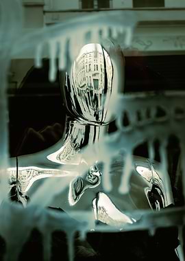 Chrome Mannequin Reflection
