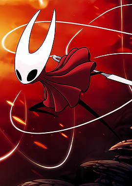 Hornet from Hollow Knight in Action