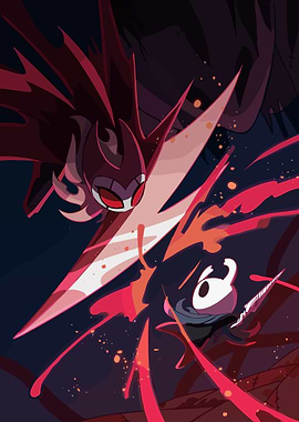 Hollow Knight: Grimm vs. The Knight