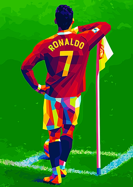 Cristiano Ronaldo Fever pop art
