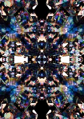 Abstract Diamond Kaleidoscope