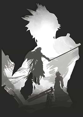 Final Fantasy VII: Monochrome Silhouette