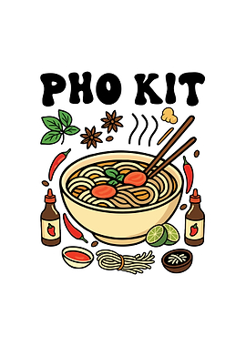 Pho Kit Vietnamese Food Lover