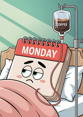 Monday Blues: Coffee IV Drip