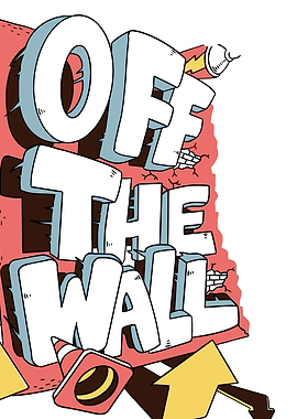 Off The Wall Cartoon Illustration