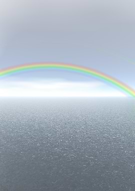 Rainbow over the Ocean