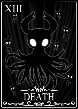 Hollow Knight Death Tarot Card