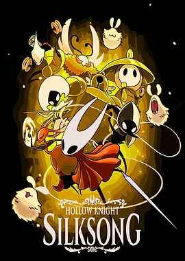 Hollow Knight: Silksong characters illustration