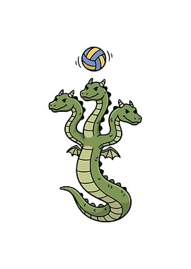 Volleyball Hydra Dragon Player