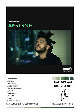 The Weeknd - Kiss Land Album Cover