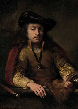 Portrait of a Man in Costume