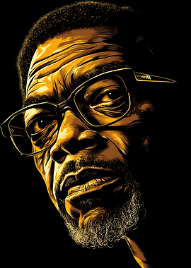 Samuel L. Jackson design Poster Art