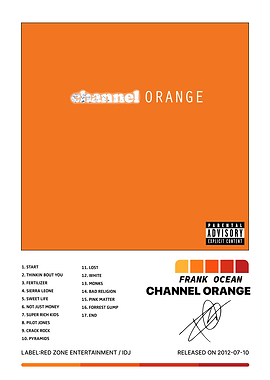 Frank Ocean - Channel Orange Album Art