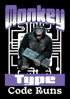Monkey Type Code Runs