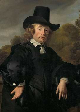 Portrait of a Man with Hat