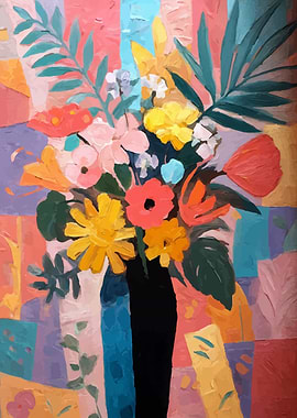Floral Still Life Painting