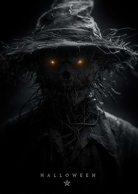 Creepy Halloween Scarecrow