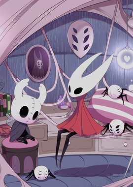 Hollow Knight: Hornet and The Knight