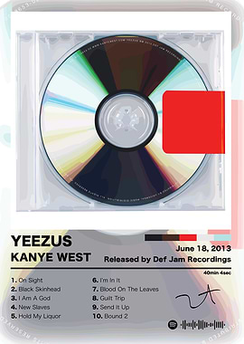 Yeezus Album Cover Art