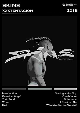 XXXTENTACION - SKINS Album Cover