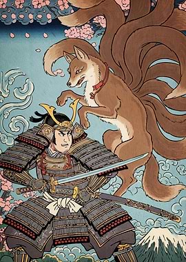 Samurai and Nine-Tailed Fox
