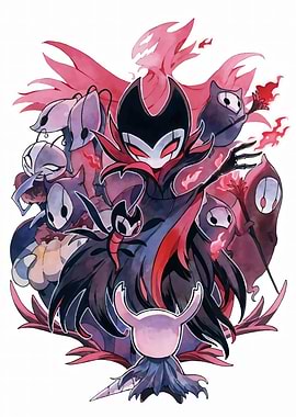 characters Hollow Knight Grimm Troupe