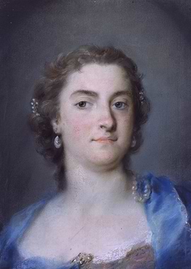 Portrait of a Woman in Blue