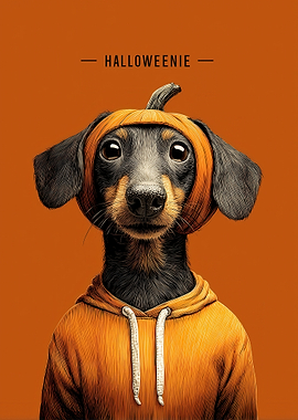 Halloweenie Dachshund