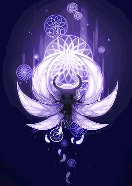 Hollow Knight Dreamy Purple Art