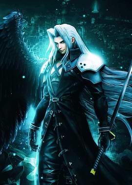 Sephiroth with Wing and Masamune