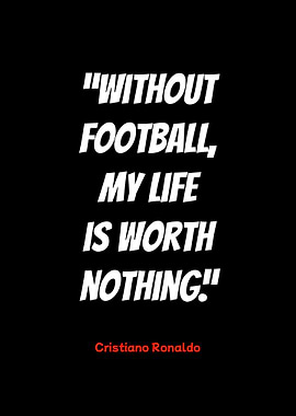 cristiano ronaldo quote poster