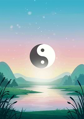 Yin Yang Landscape