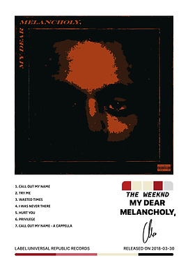 The Weeknd - My Dear Melancholy